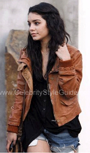 Celebrities Wearing Brown Leather Jackets