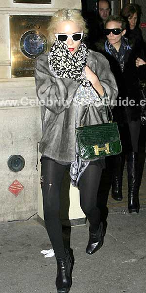 Mary Kate & Ashley wearing Hermes Constance bag - Celebrity Style Guide