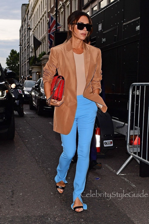 The Victoria Beckham Color Combo You Need To Try - Celebrity Style Guide