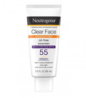 Neutrogena Clear Face Liquid Lotion Sunscreen