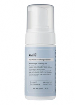 Klairs Rich Moist Foaming Cleanser