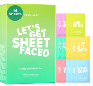 I Dew Care let’s Get Sheeted Face Sheet Mask Pack