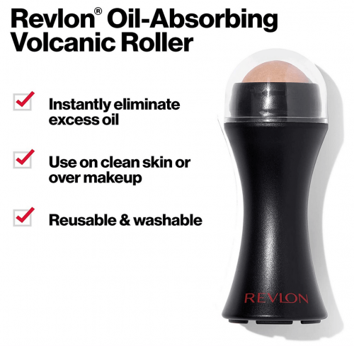 REVLON Oil-Absorbing Volcanic Face Roller benefits