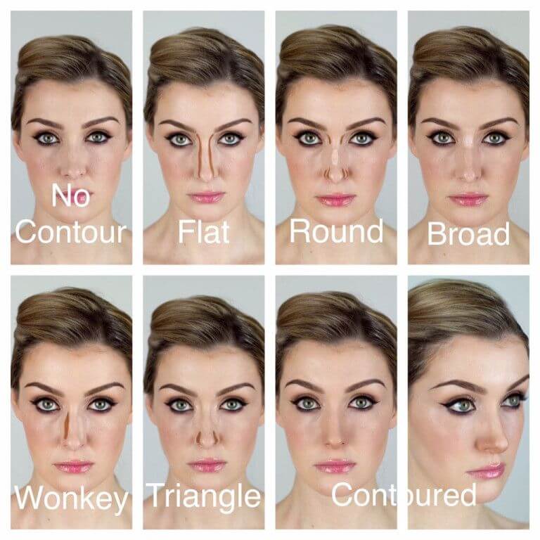 nose contouring techniques