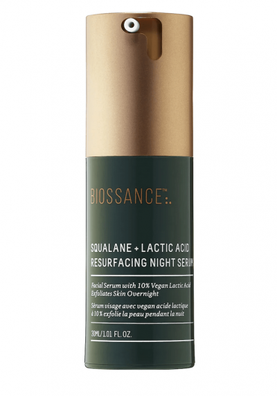 Boissance Squalane + 10% Lactic Acid Resurfacing Night Serum