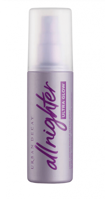 Urban Decay’s Ultra Glow All Nighter Setting Spray