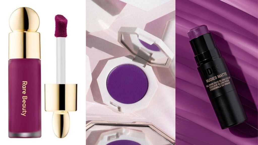 The Tik Tok Viral Purple Blush Trend Explained + the 7 Best Options!