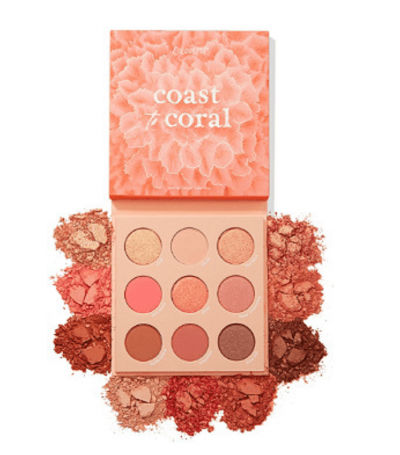 Colourpop Coast to Coral Eyeshadow Palette