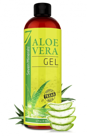 Seven Minerals Store Organic Aloe Vera Gel