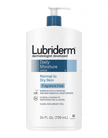 Lubriderm Daily Moisture Hydrating Unscented Body Lotion