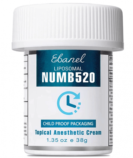 Ebanel 5% Lidocaine Topical Numbing Cream