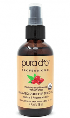 PURA D'OR Organic Rosehip Seed Oil