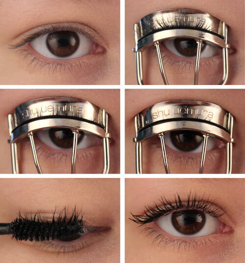 how to curl eyelashes with lash curler