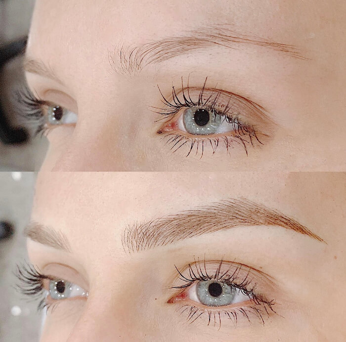 microblading results