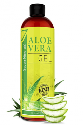 Seven Minerals Organic Aloe Vera Gel