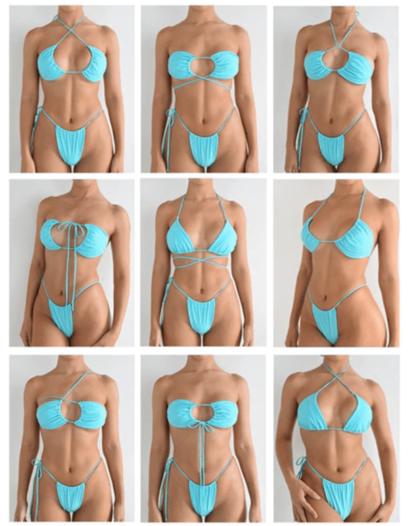 Knot bikini top: Ways to tie it up and have different styles