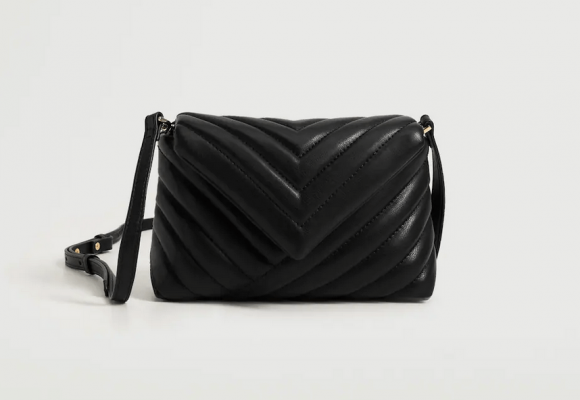 Quilted Cross Body Bag from Mango