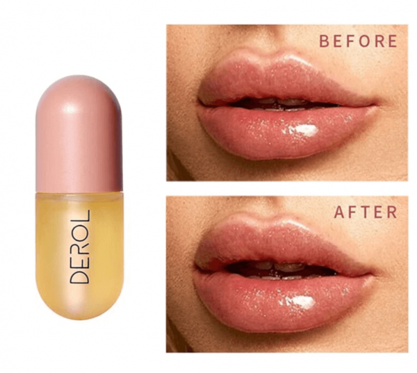 Derol Lip Plumper before and after