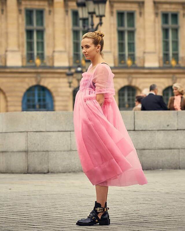 Killing Eve Villanelle's Pink Dress ...