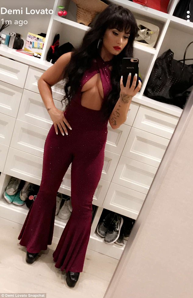 DEMI LOVATO AS SELENA QUINTANILLA