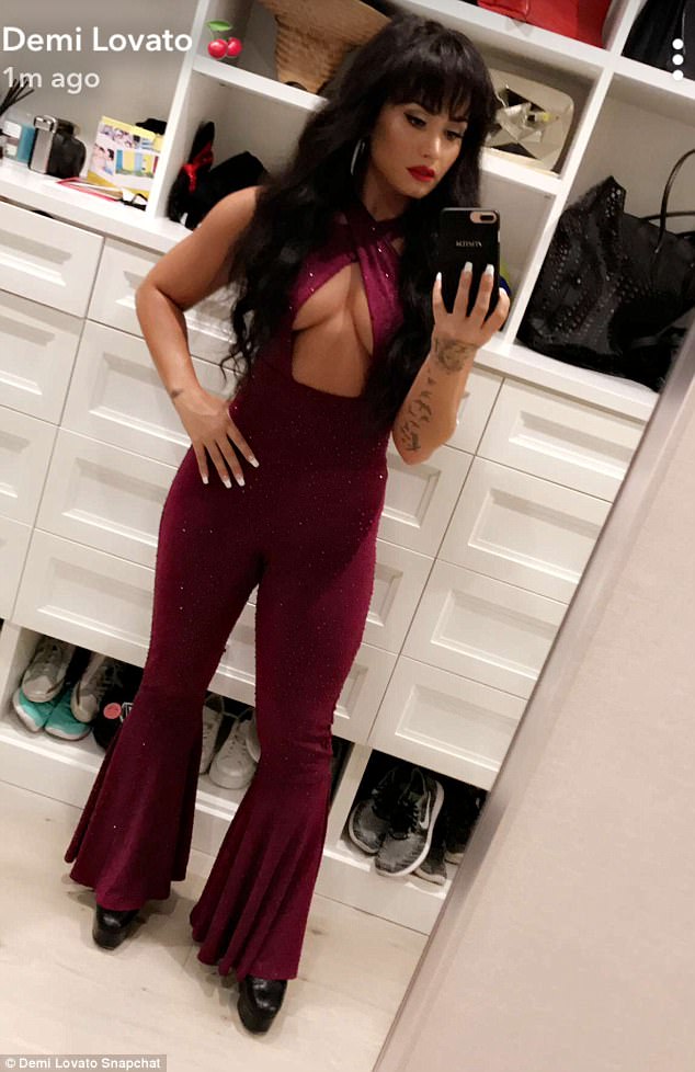 DEMI LOVATO AS SELENA QUINTANILLA