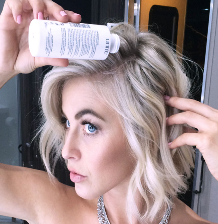 julianne hough dry shampoo