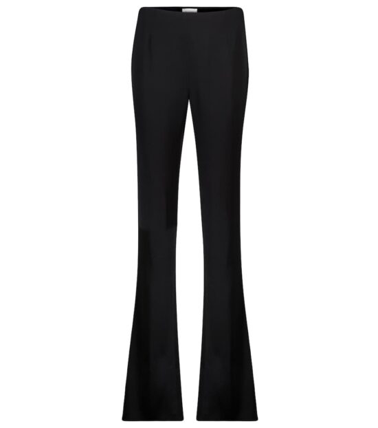 Galvan High-Rise Satin Straight Pants