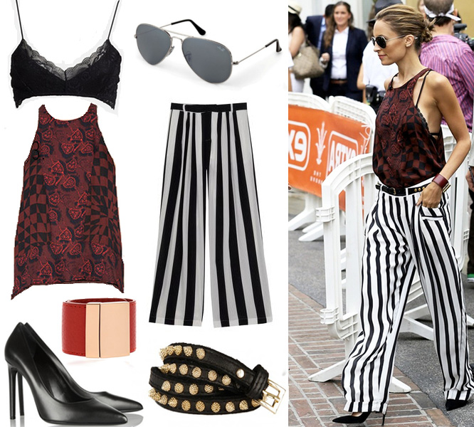 Nicole Richie: Graphic Print - Celebrity Style Guide