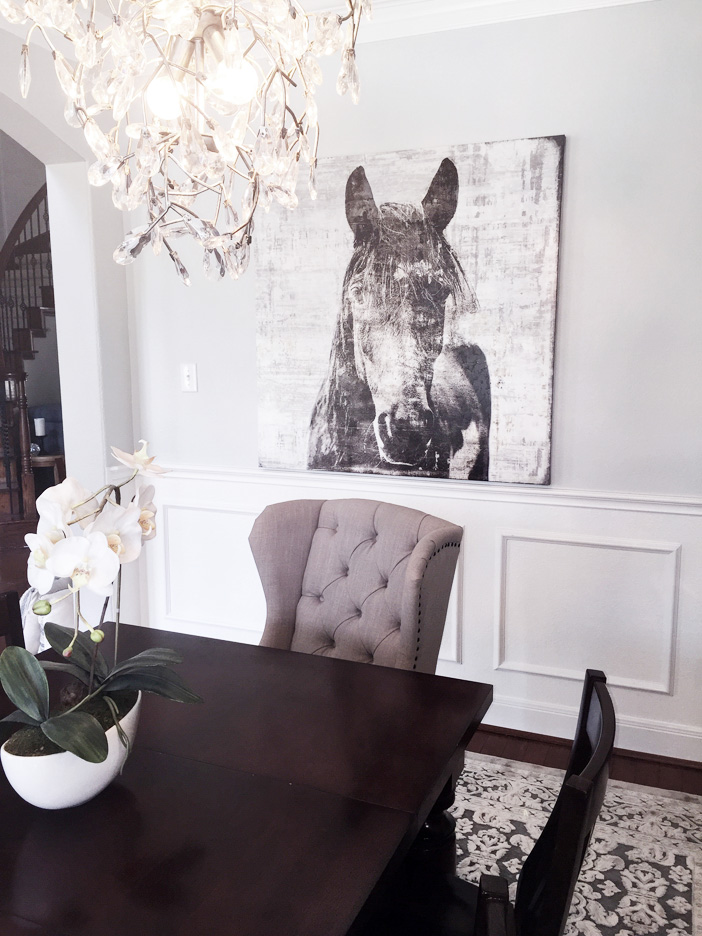 Horseartdiningroom