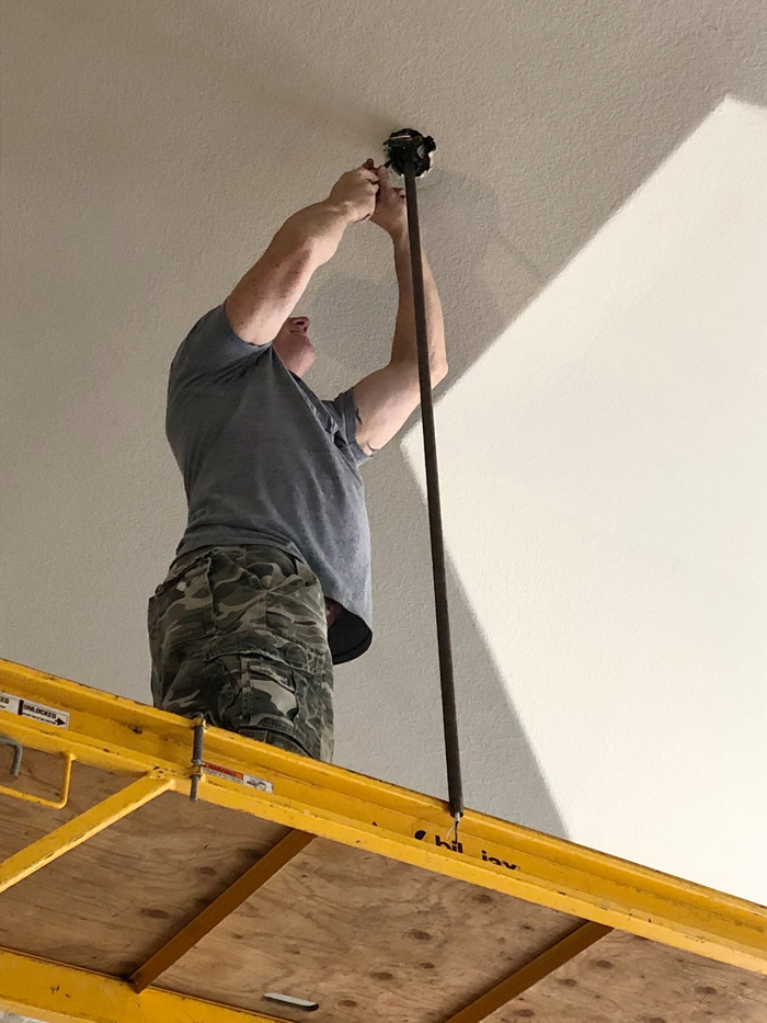 Hunter-Apache-Ceiling-Fan-install