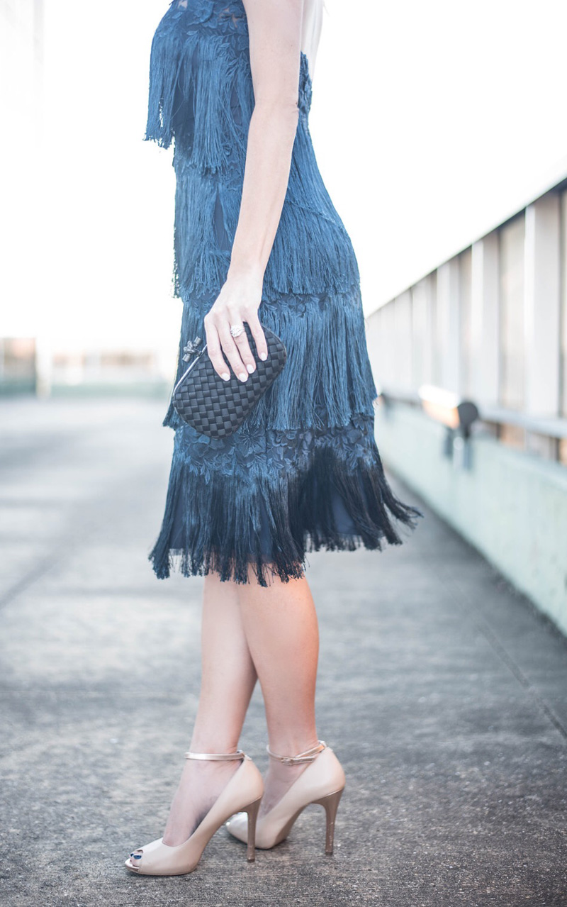 marchesa-notte-fringe-dress-navy