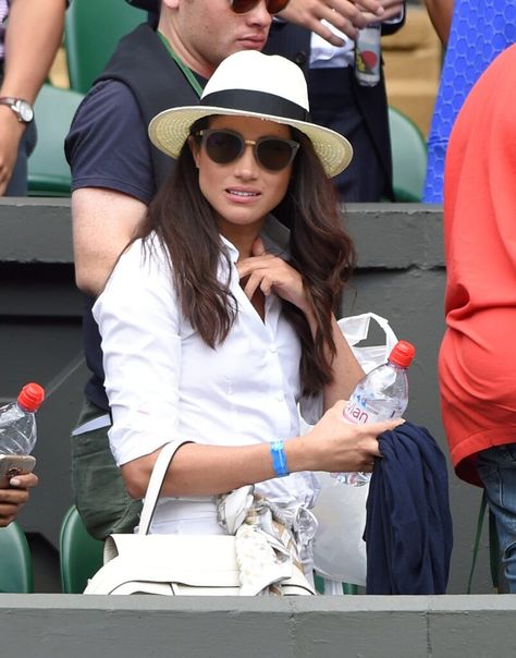 Meghan Markle straw hat