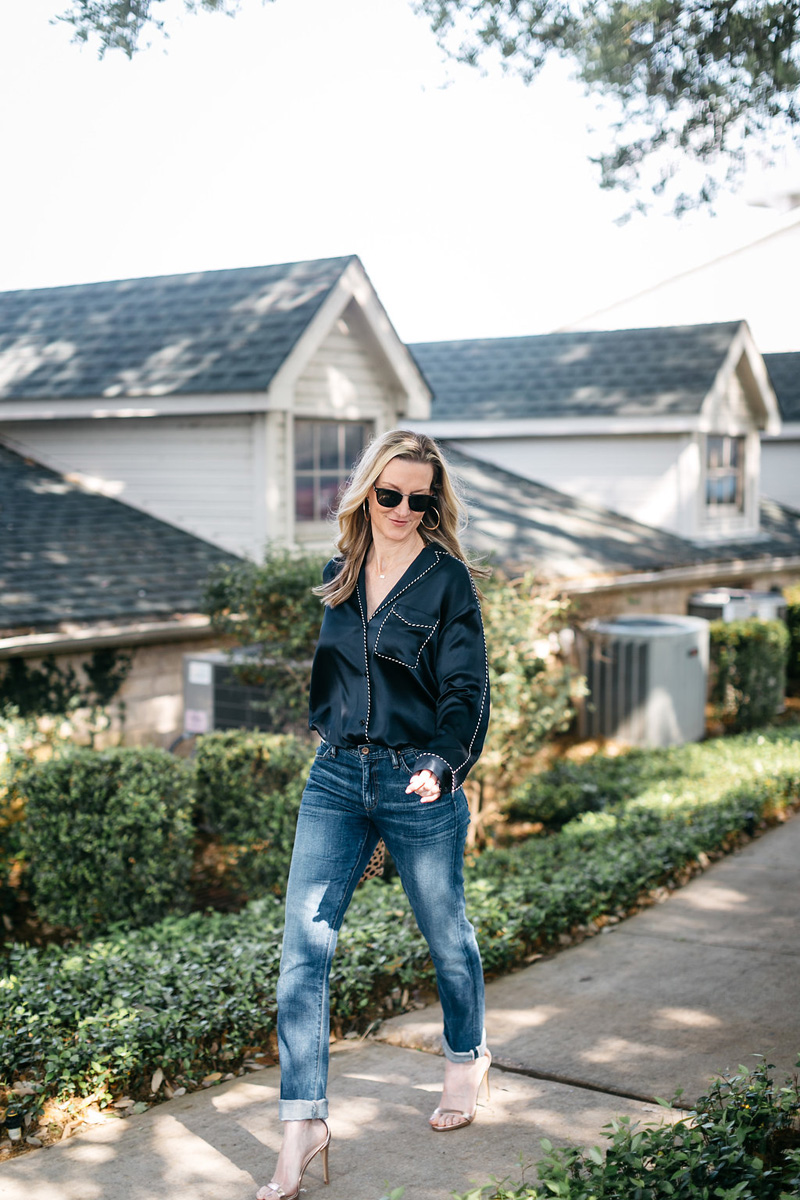 RAG-and-BONE-Hahn-silk-satin-shirt-jeans