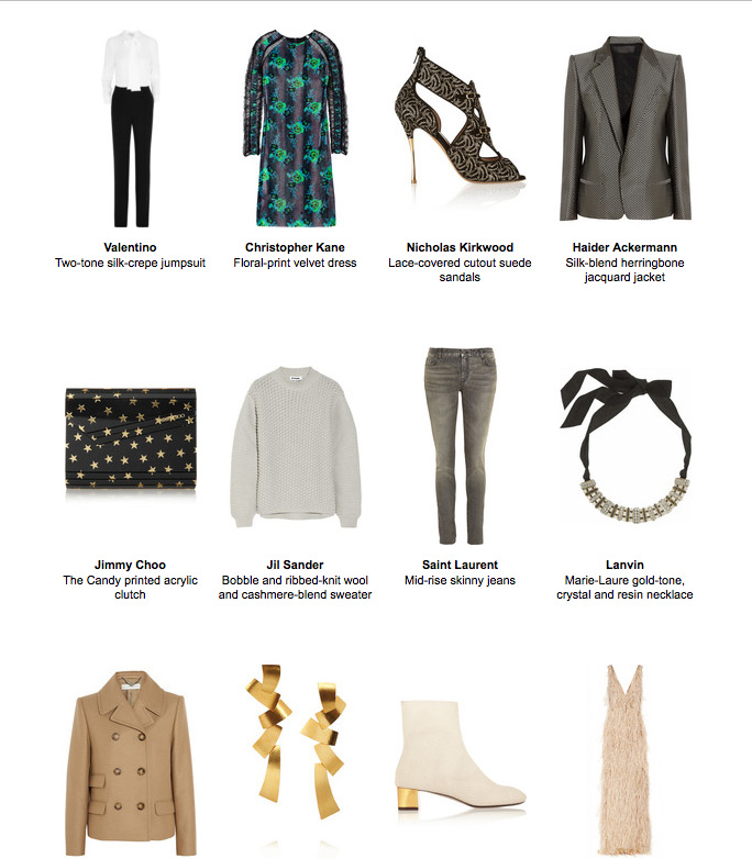 The Shopping List The NetAPorter Sale Celebrity Style Guide