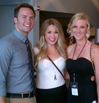 Meeting Scott Porter and Kelsey Mayfield