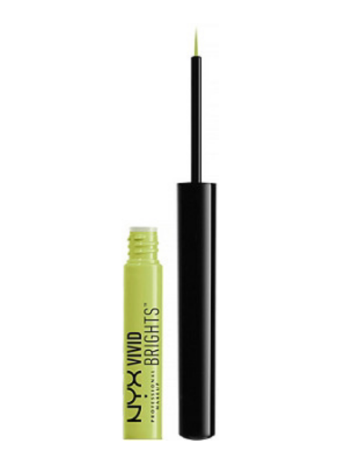 NYX Vivid Brights Color Liquid Eyeliner in Lime Green