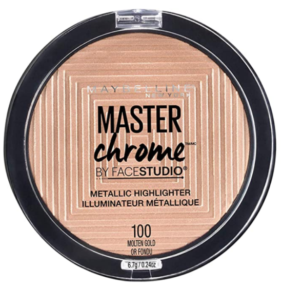 Maybelline Master Chrome Metallic Highlighter Powder, Molten Gold