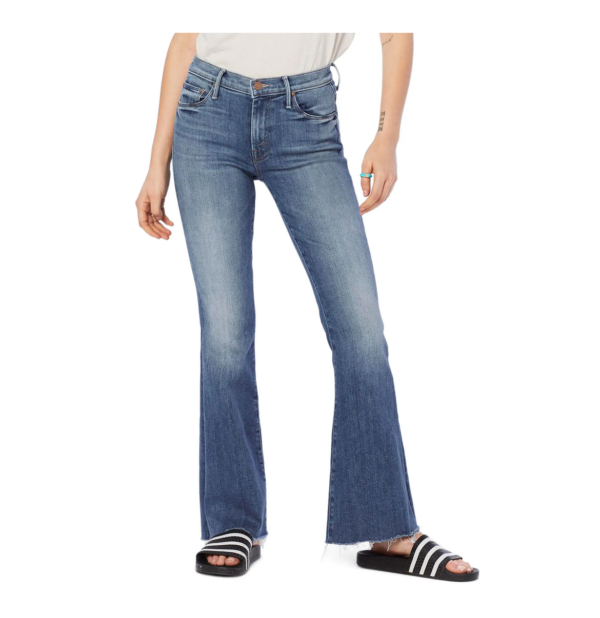 Mother, Frayed Flare Jeans