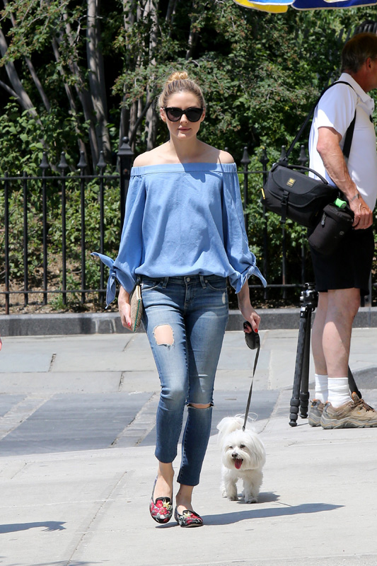 Tibi-Poplin-Off-the-Shoulder-Tunic-Worn-By-Olivia-Palermo