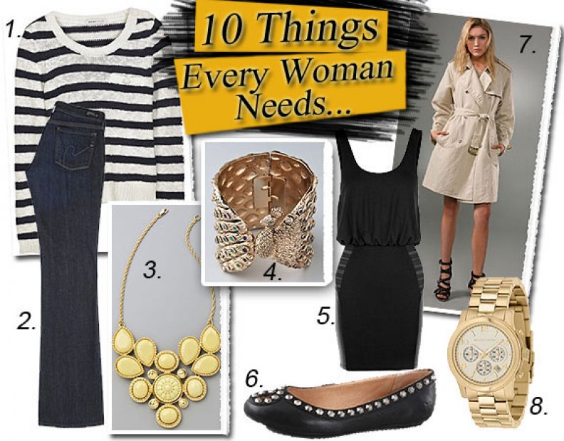 10 Things Every Woman Needs In Their 