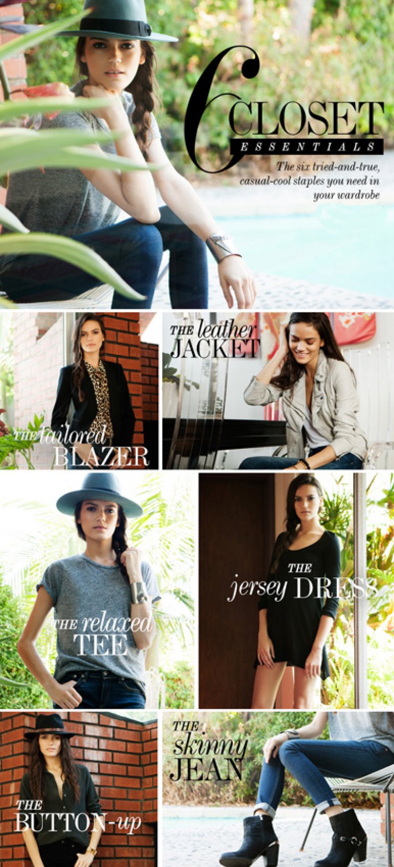 6 Closet Essentials