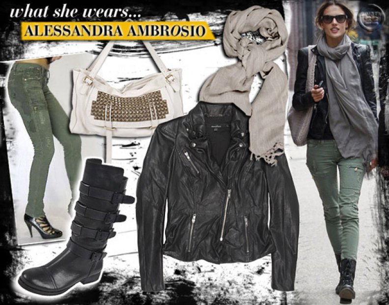 What She Wears: Alessandra Ambrosio