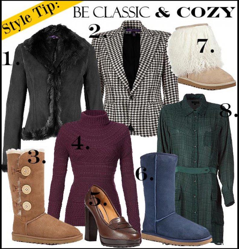 Style Tip: Be Classic & Cozy