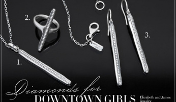 Celebrity Style Spotlight: Diamonds For Downtown Girls...Elizabeth & James