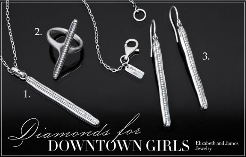 Celebrity Style Spotlight: Diamonds For Downtown Girls...Elizabeth & James