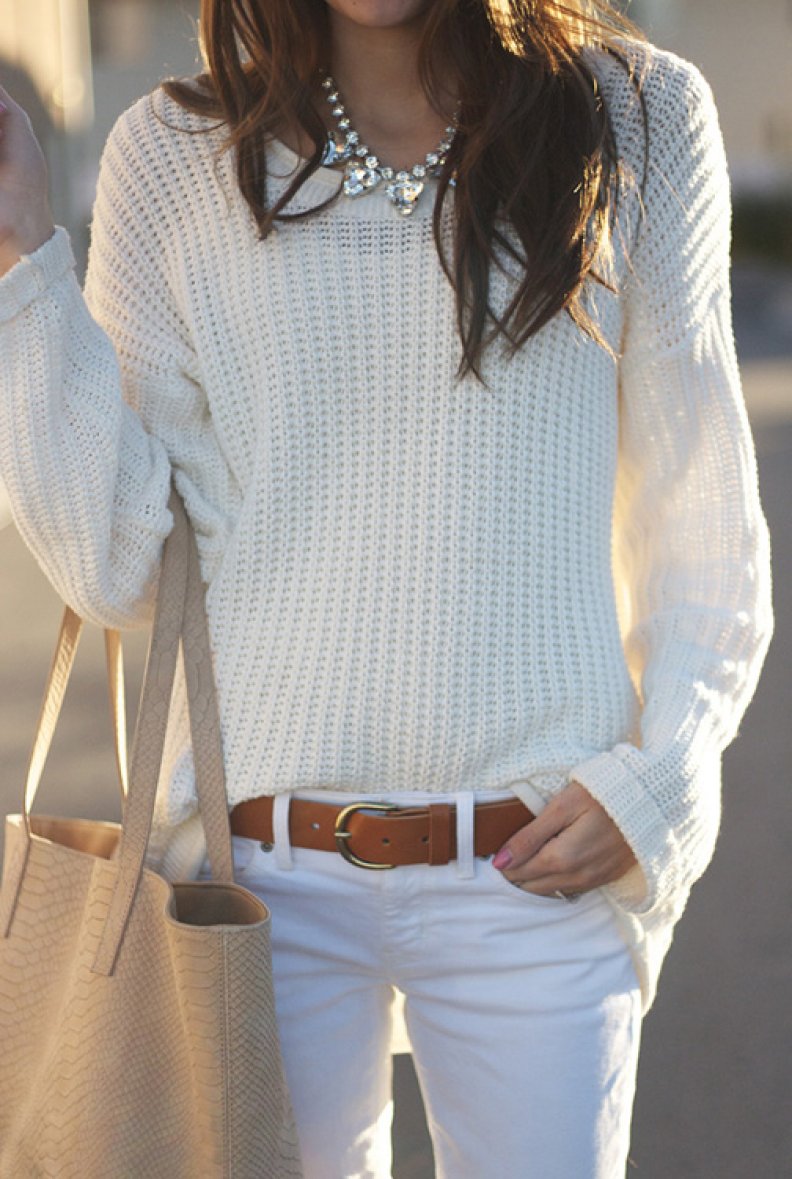 All White for Fall