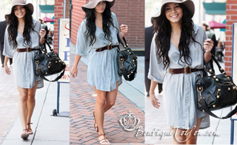 Gypsy 05 Nelly Shirt Dress on Vanessa Hudgens