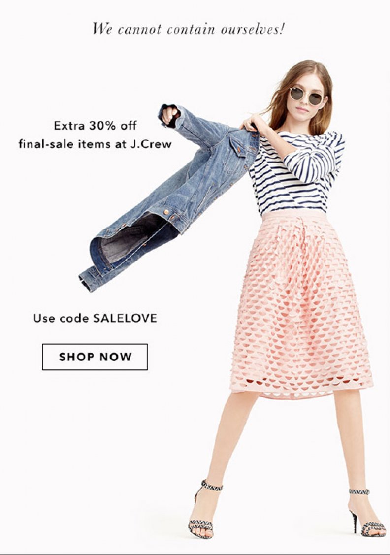 SALE ALERT: The J.Crew Sale Has Started
