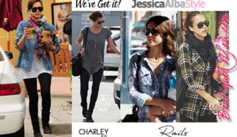 Jessica Alba's Spring Wardrobe