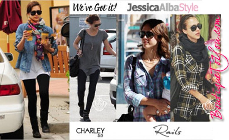 Jessica Alba's Spring Wardrobe